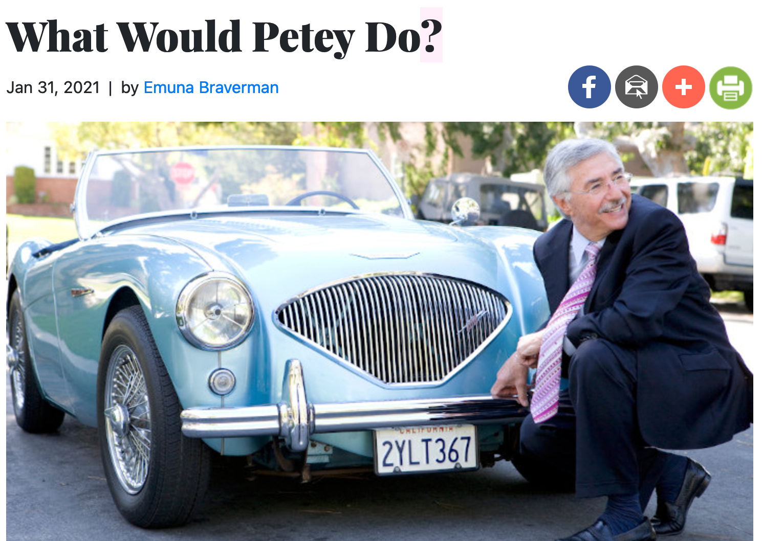 What Would Petey Do? by Emuna Braverman